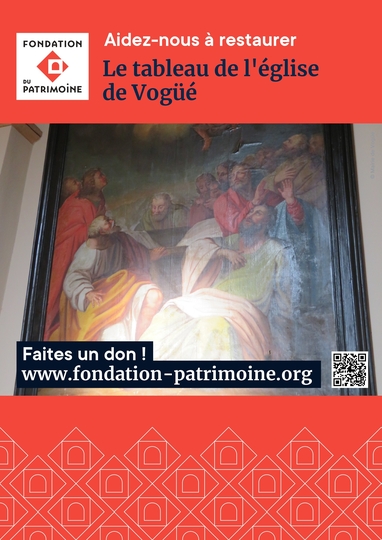 Appel aux dons pour la restauration d'un tableau