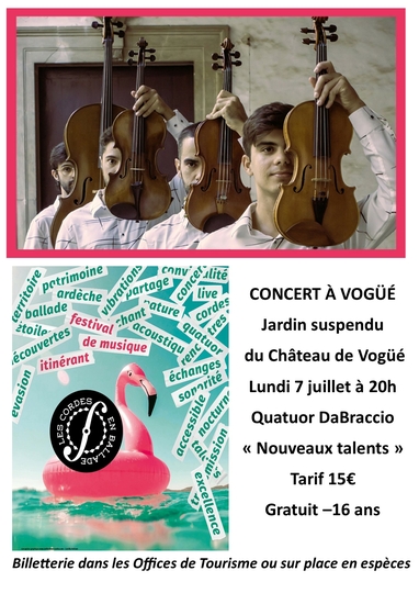 Les Cordes en Ballade à Vogüé