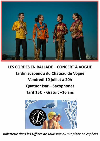 Festival Les Cordes en Ballade - Concert à Vogüé