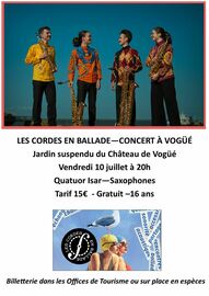 Affiche Cordes en ballade Vogüé 2026
