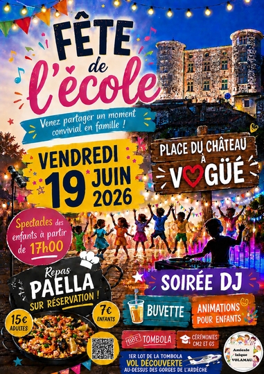Fête de l'école VOLAMAU