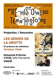 Affiche Les génies de la Grotte 08-02