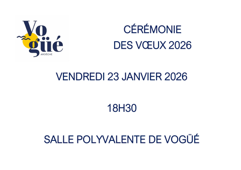 CÉRÉMONIE VOEUX 2026