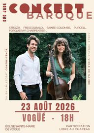 Concert Baroque Vogüé 23.08.2026