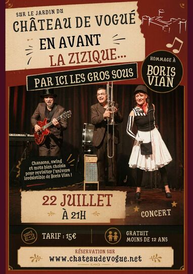 Concert au château le 22 juillet