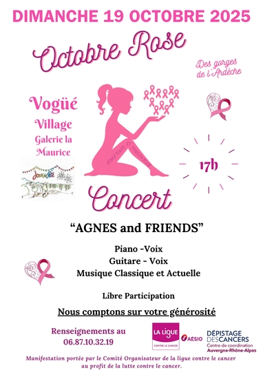 Octobre Rose des Gorges de l'Ardèche