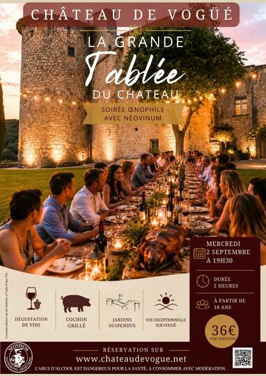 Grande tablée du château