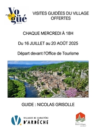 Visites guidées estivales 2025